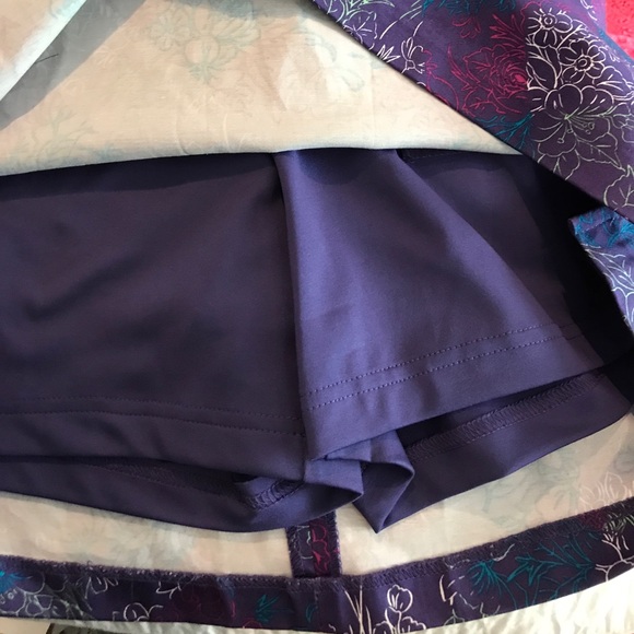 Skirt/Skort sz 2 Lady Havana NWT purple - Picture 6 of 6